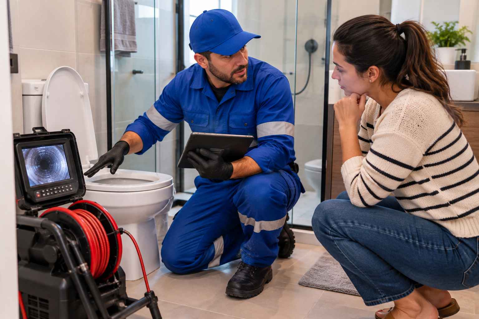 serviços de desentupimento